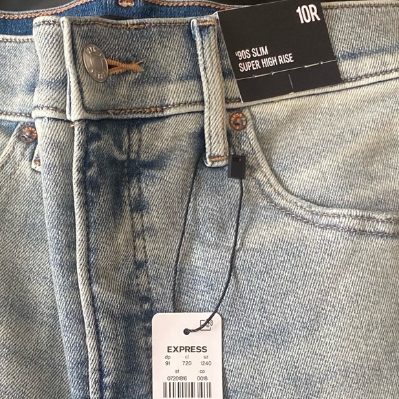 Express new jeans with tags - Picture 2 of 4